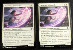 MTG - x2 Dauntless Dismantler - The Lost Caverns of Ixalan - Pack Fresh!! - Image 1