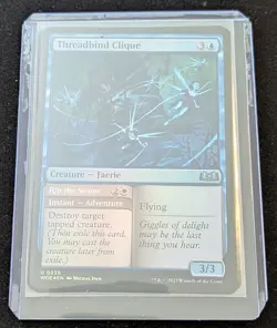 MTG - x2 Threadbind Clique 1 FOIL & 1 Regular - Wilds of Eldraine - Pack Fresh!! - Image 2