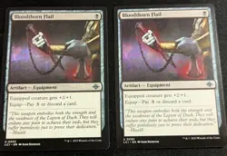 MTG - x2 Bloodthorn Flail - The Lost Caverns of Ixalan - Pack Fresh!! - Image 1