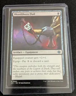 MTG - x2 Bloodthorn Flail - The Lost Caverns of Ixalan - Pack Fresh!! - Image 2