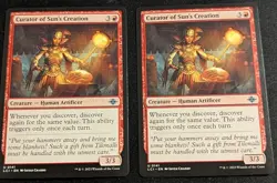 MTG - x2 Curator of Sun's Creation - Lost Caverns of Ixalan - Pack Fresh!! - Image 1