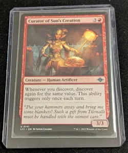 MTG - x2 Curator of Sun's Creation - Lost Caverns of Ixalan - Pack Fresh!! - Image 2