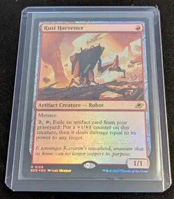 MTG - Rust Harvester FOIL - Edge of Eternities - Pack Fresh!! - Image 2