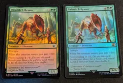 MTG - x2 Balamb T-Rexaur FOIL - Final Fantasy - Pack Fresh!! - Image 1