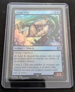 MTG - Cargo Ship FOIL - Final Fantasy - Pack Fresh!! - Image 2