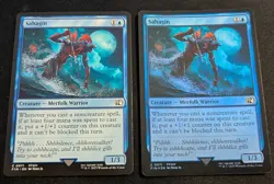 MTG - x2 Sahagin 1 FOIL & 1 Regular - Final Fantasy - Pack Fresh!! - Image 1