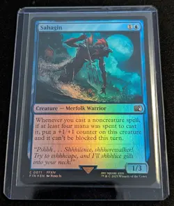 MTG - x2 Sahagin 1 FOIL & 1 Regular - Final Fantasy - Pack Fresh!! - Image 2