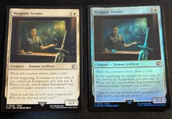 MTG - x2 Weapons Vendor 1 FOIL & 1 Regular - Final Fantasy - Pack Fresh!! - Image 1