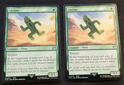 MTG - x2 Cactuar - Final Fantasy - Pack Fresh!! - Image 1