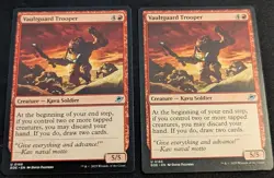 MTG - x2 Vaultguard Trooper - Edge of Eternities - Pack Fresh!! - Image 1