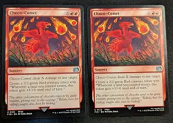 MTG - x2 Choco-Comet - Final Fantasy - Pack Fresh!! - Image 1