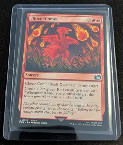 MTG - x2 Choco-Comet - Final Fantasy - Pack Fresh!! - Image 2