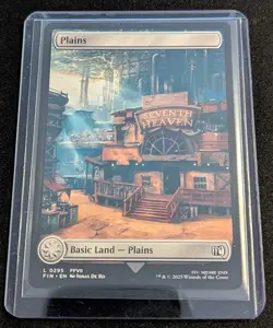 MTG - x2 Plains #295 -Final Fantasy - Pack Fresh!! - Image 2