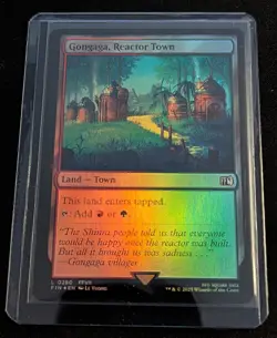 MTG - x2 Gongaga, Reactor Town 1 FOIL & 1 Regular - Final Fantasy - Pack Fresh! - Image 2