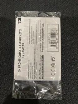 Team Rocket's Tyranitar (Pokemon Center Exclusive) 096/182 Promo Sealed - Image 2