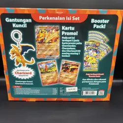 US! Rare Pokemon Charizard Kilat Rasi Indonesia Surging Sparks Exclusive Box Set - Image 3