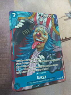 Buggy P-084 Starter Deck Extended Art Promo One Piece TCG - Image 1