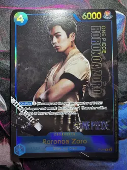 Roronoa Zoro P-056 Premium Card Collection Live Action Mackenyu Netflix NM - Image 1