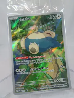 Pokemon Card - Snorlax 051 - Black Star Promo - Scarlet & Violet - NM - Image 1