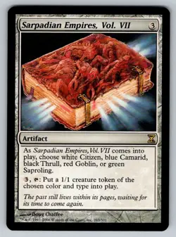 MTG Magic the Gathering Time Spiral Rare NM Sarpadian Empires, Vol. VII 263/301 - Image 1