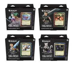 -Set of 4- Commander Decks FINAL FANTASY FIN MTG - Image 1