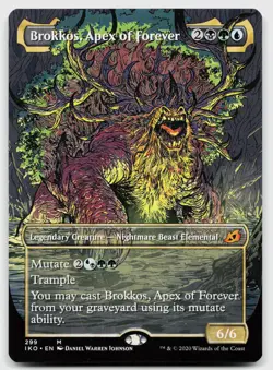 Brokkos, Apex of Forever (Showcase) #299 (NM) Ikoria IKO Magic MTG - Image 1