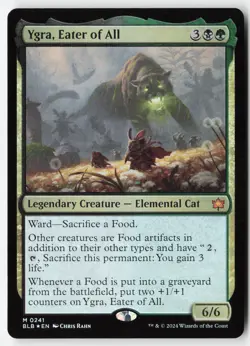 Ygra, Eater of All #241 (Foil) (NM) Bloomburrow BLB Magic MTG - Image 1