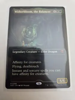 mtg Witherbloom, the Balancer (Borderless) Secrets of Strixhaven Regular NM - Image 1