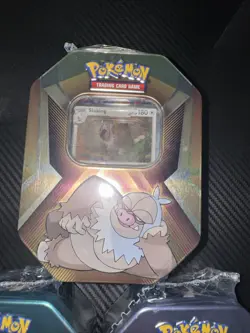 Pokemon TCG SET OF 3 Sealed Tins Tyranitar Slaking DarkraiEnglish Triple Whammy - Image 4