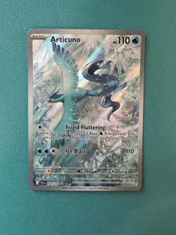 Pokemon TCG Articuno 161/159 Sv09 Journey Together Illustration Rare Holo FA EN - Image 1