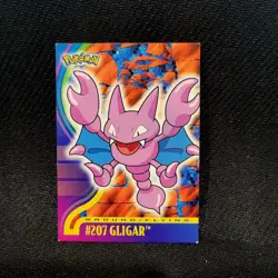 Gligar #207 TOPPS Pokemon Card - Johto Series 1 - Image 1
