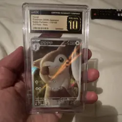 CGC Pristine 10 Furret 110/100 Battle Partners JP 2025 Art Rare Holo - Image 1