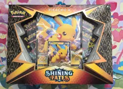 Pokemon TCG Pikachu V Collection Box - Shining Fates - SEALED - Pokemon - Image 1