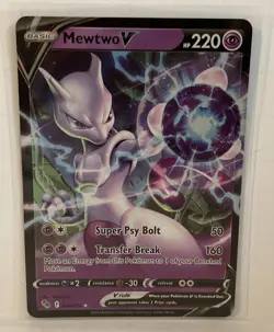 Mewtwo V - Pokemon GO 30/78 - HP 220 - NM - Image 1
