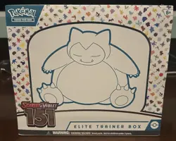 Pokemon 151 ETB Scarlet & Violet Elite Trainer Box TCG Cards, Sealed 820650853159 - Image 1