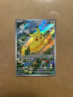 Pokemon Pikachu Full Art Holo Promo SV-P 088/SV-P 70 HP English Card - Image 1