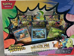 2 Pokemon Mega Evolution Ascended Heroes First Partners Pin Collection New Boxes - Image 3