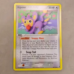 Aipom 34/115 Unseen Forces Regular Pokemon TCG Uncommon 2005 LP Lightly Played - Image 1