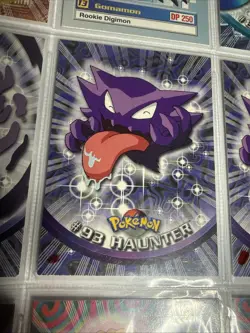 Topps Pokemon Haunter #93 2000 TV Animation Edition Blue Logo Non Holo - Image 2