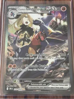2025 Pokemon Destined Rivals Cynthia's Garchomp ex #232/182 - Image 1