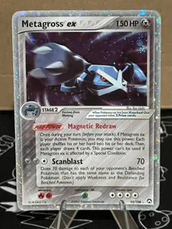 Pokemon Metagross ex 95/108 EX Power Keepers Vintage - Image 1