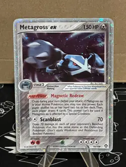 Pokemon Metagross ex 95/108 EX Power Keepers Vintage - Image 3