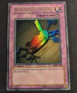 Yugioh Seven Tools of the Bandit MRD-129 1st Edition Ultra Rare NM! - Image 1