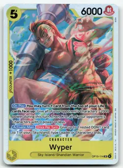 One Piece Wyper #OP15-114 Adventure on Kami's Island Foil - Image 1