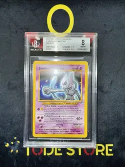 Pokemon Shining Mewtwo 109/105 Neo Destiny Unlimited 2002 English BGS 8 - Image 1