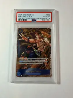 One Piece 3rd Anniversary WINNER 3 Brothers Luffy Sabo Ace Sequential PSA 10 - Image 3
