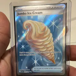 Pokemon Jumbo Ice Cream 109/086 Trainer-Item Holo Card Pokemon TCG - Image 1