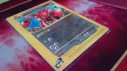 Pokemon Aquapolis Rare! Scizor Non-holo 32/147 HP Heavy Play Pokemon Card 2003 - Image 3