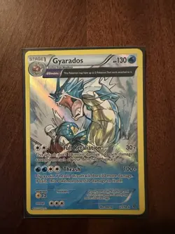 Pokemon TCG Gyarados Card Lot 2 Cards Base Set & BREAKpoint Rare English - Image 3