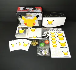 Pokemon Celebration 25th Anniversary Tin Lunch Box (NO CARDS) - Image 1